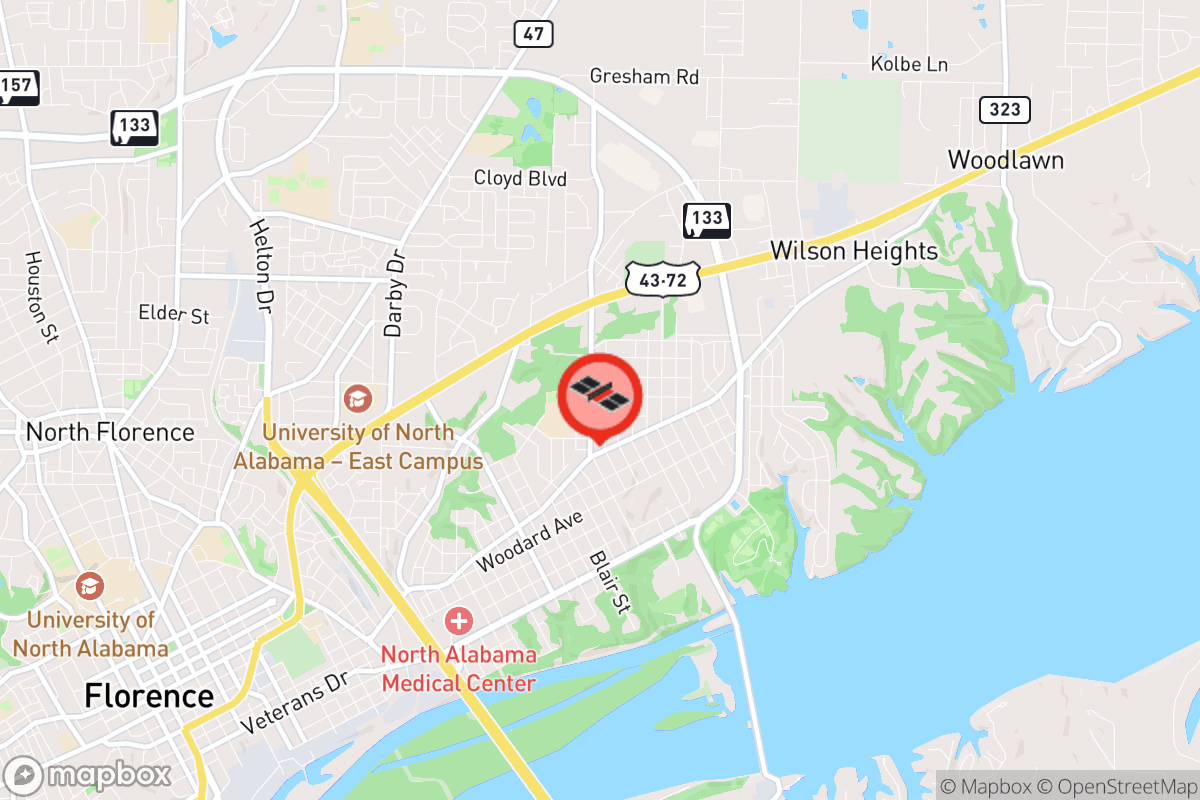 Static map screenshot of the place