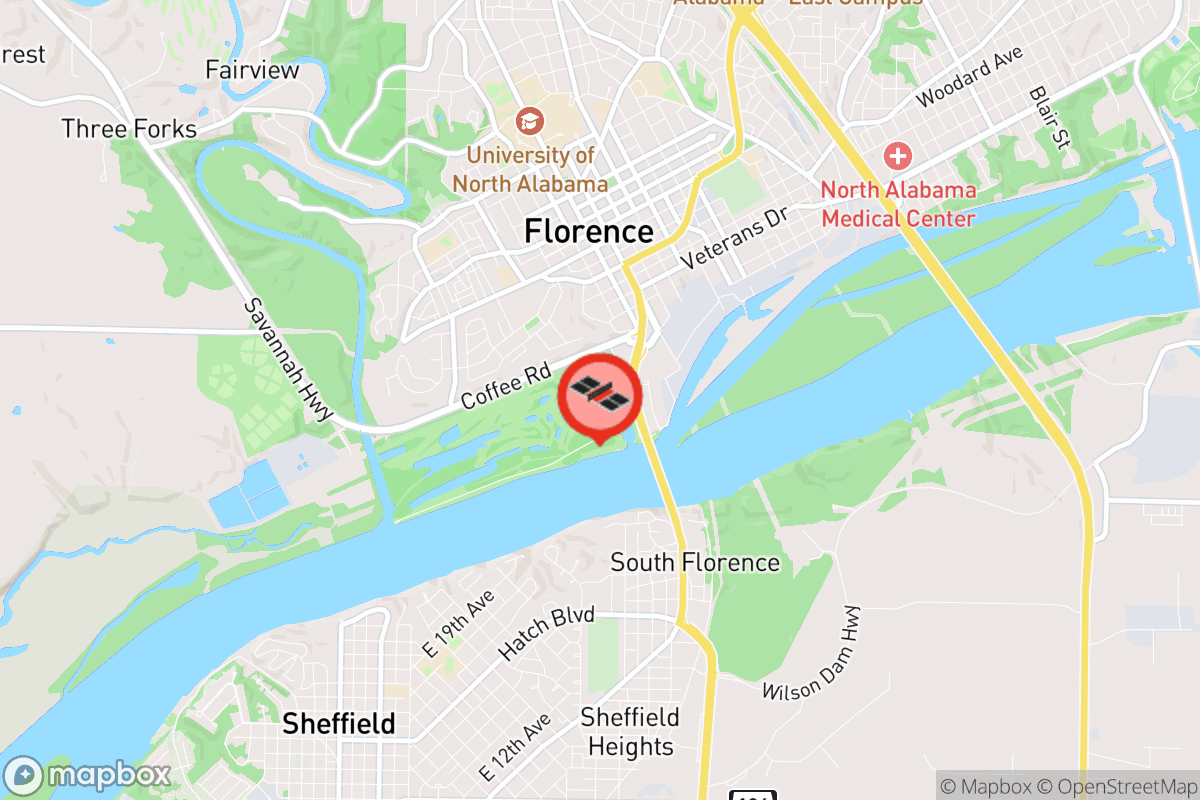 Static map screenshot of the place