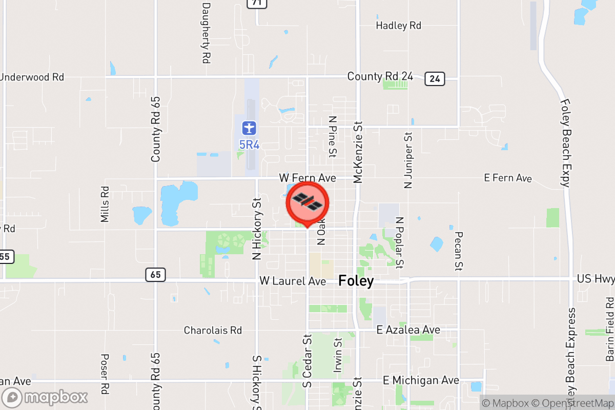 Static map screenshot of the place