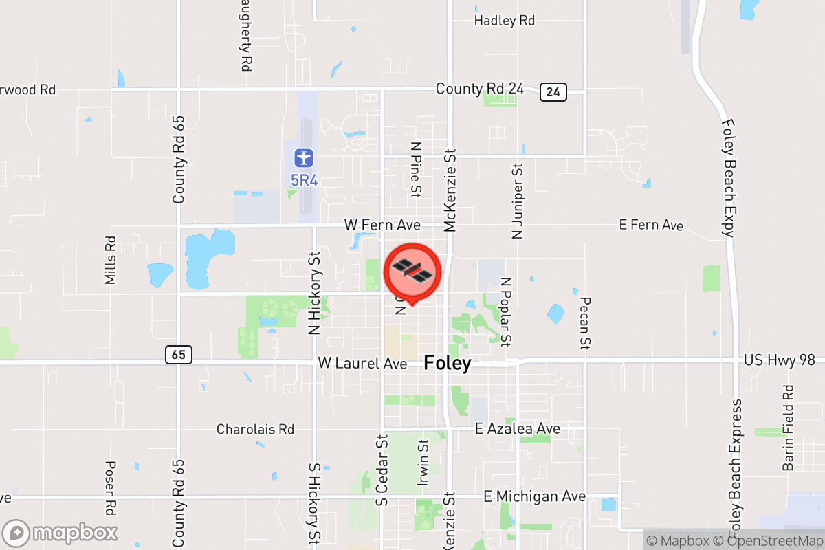 Static map screenshot of the place