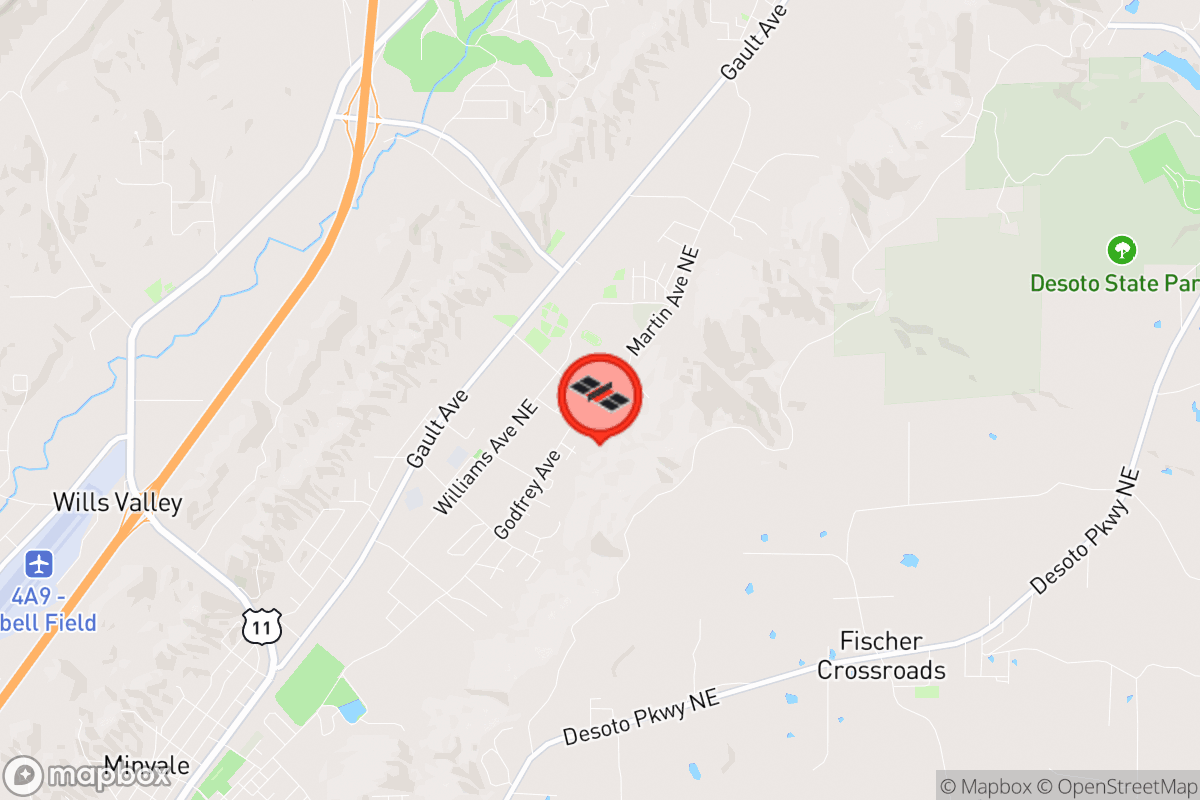 Static map screenshot of the place