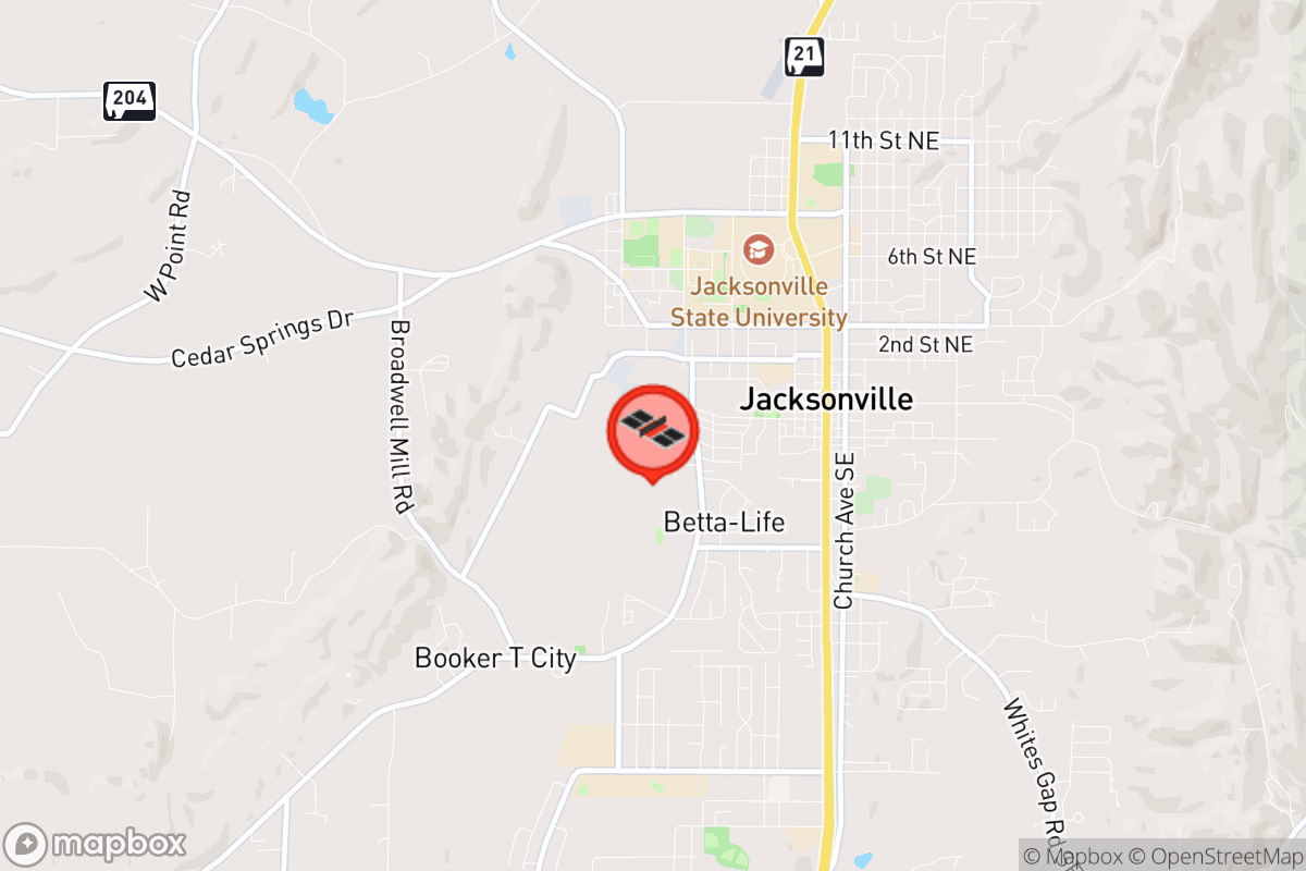 Static map screenshot of the place