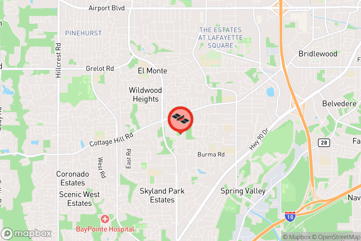 Static map screenshot of the place