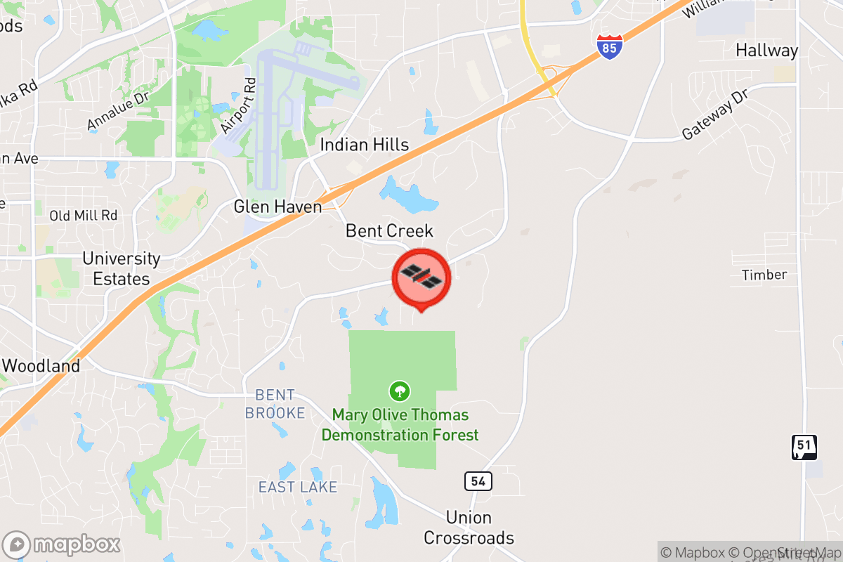 Static map screenshot of the place