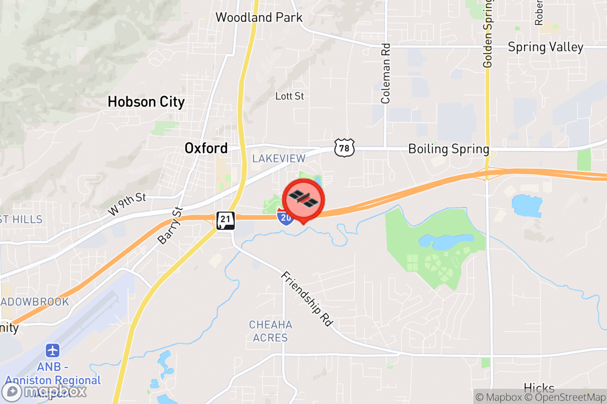 Static map screenshot of the place