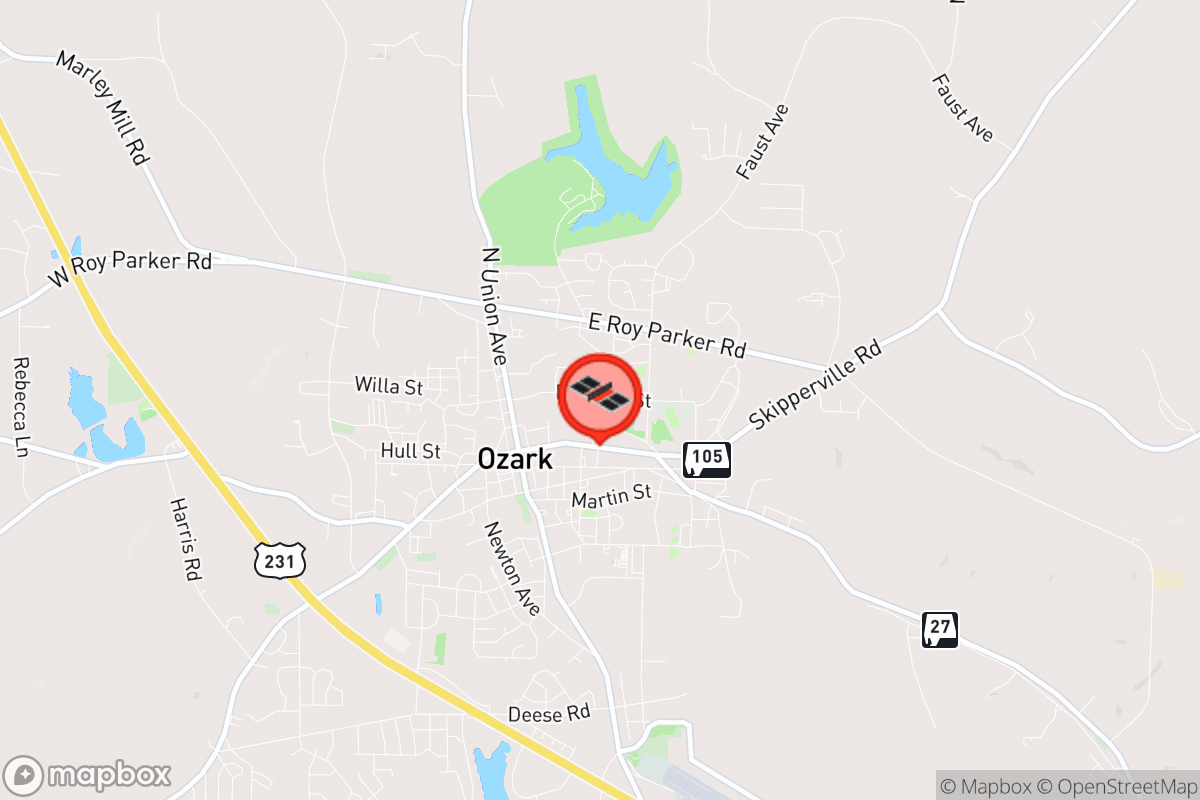 Static map screenshot of the place