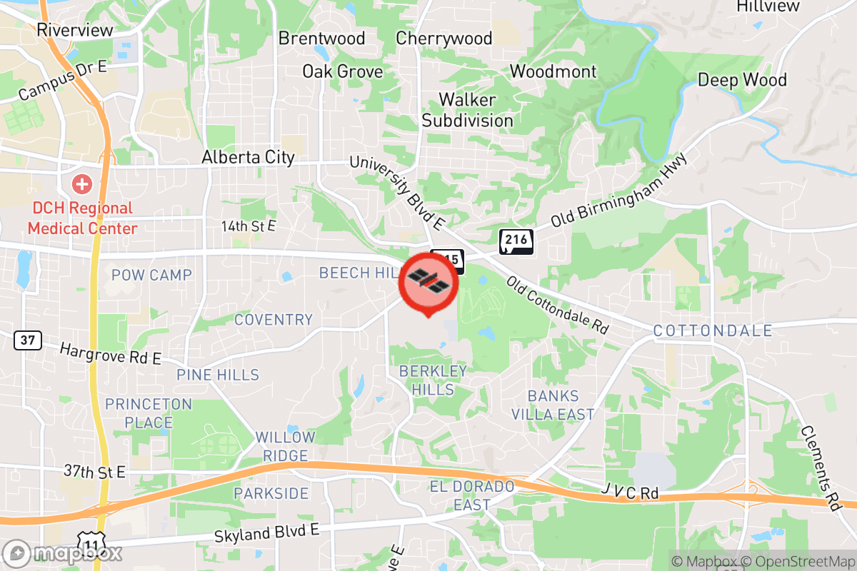 Static map screenshot of the place