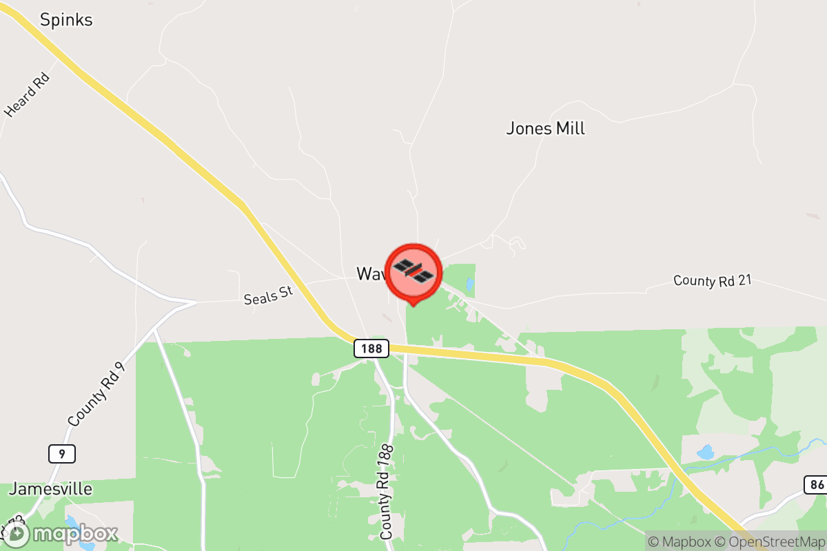 Static map screenshot of the place