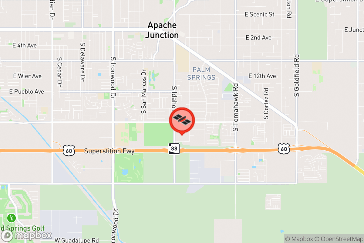 Static map screenshot of the place