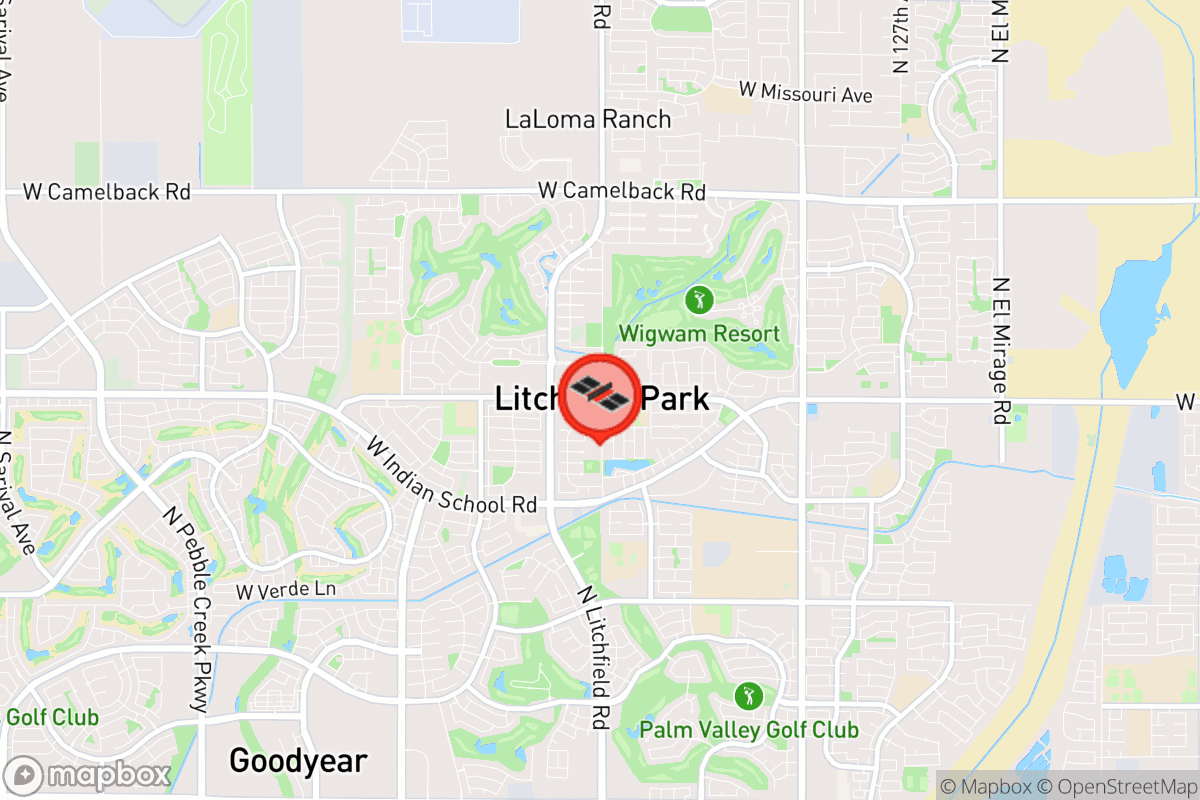 Static map screenshot of the place