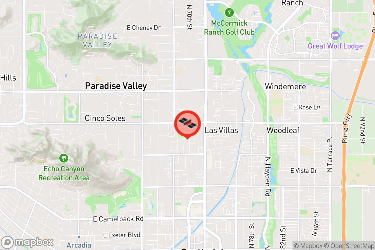 Static map screenshot of the place