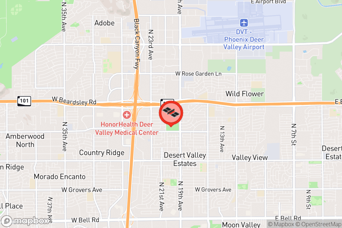 Static map screenshot of the place