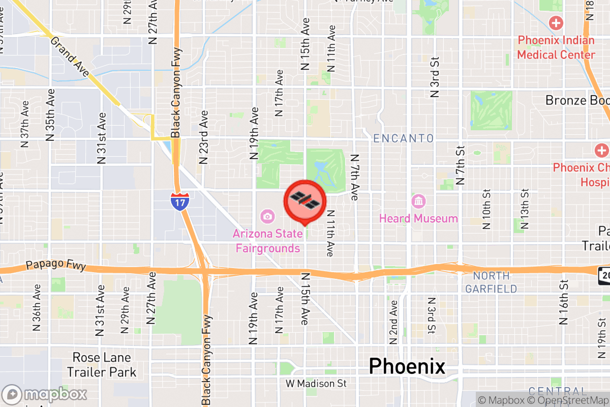 Static map screenshot of the place