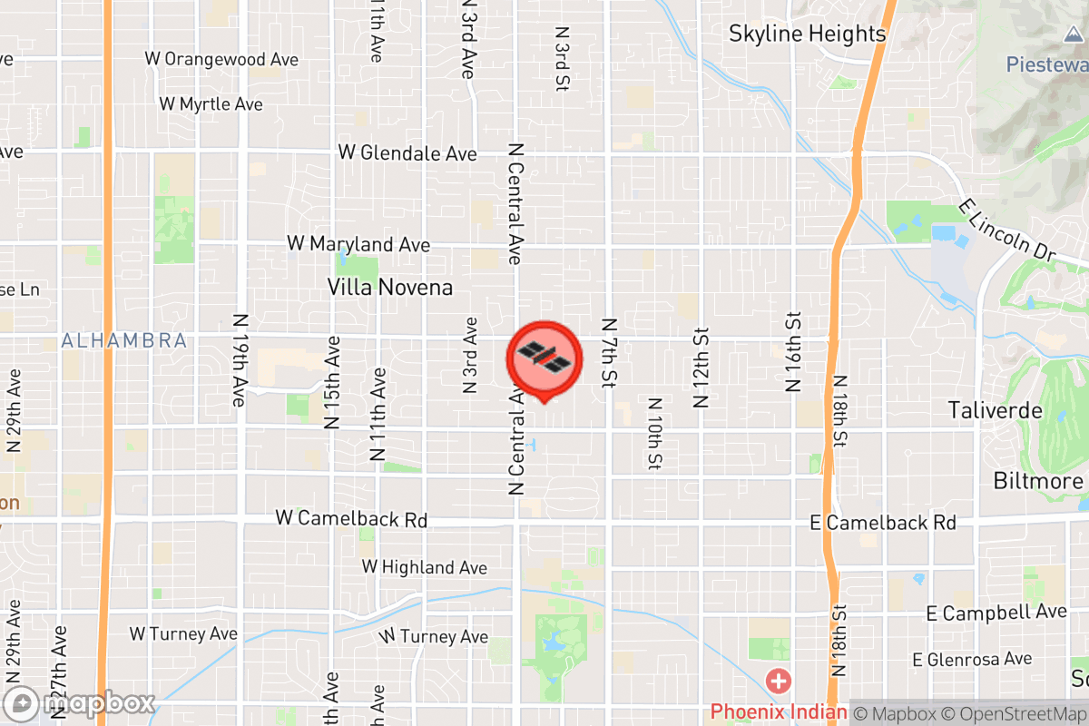 Static map screenshot of the place