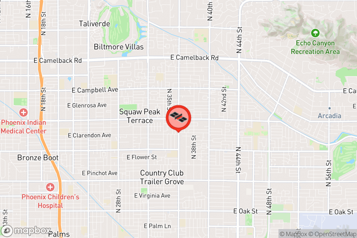 Static map screenshot of the place