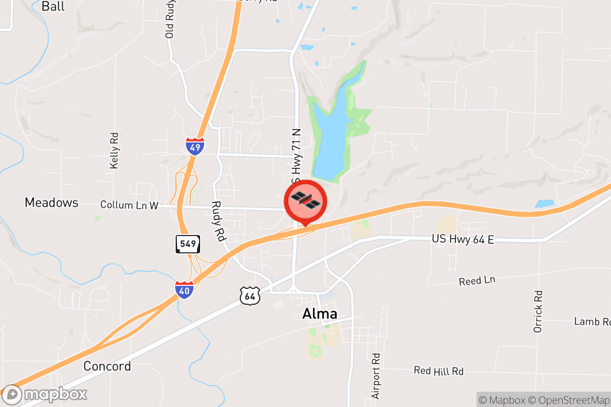 Static map screenshot of the place