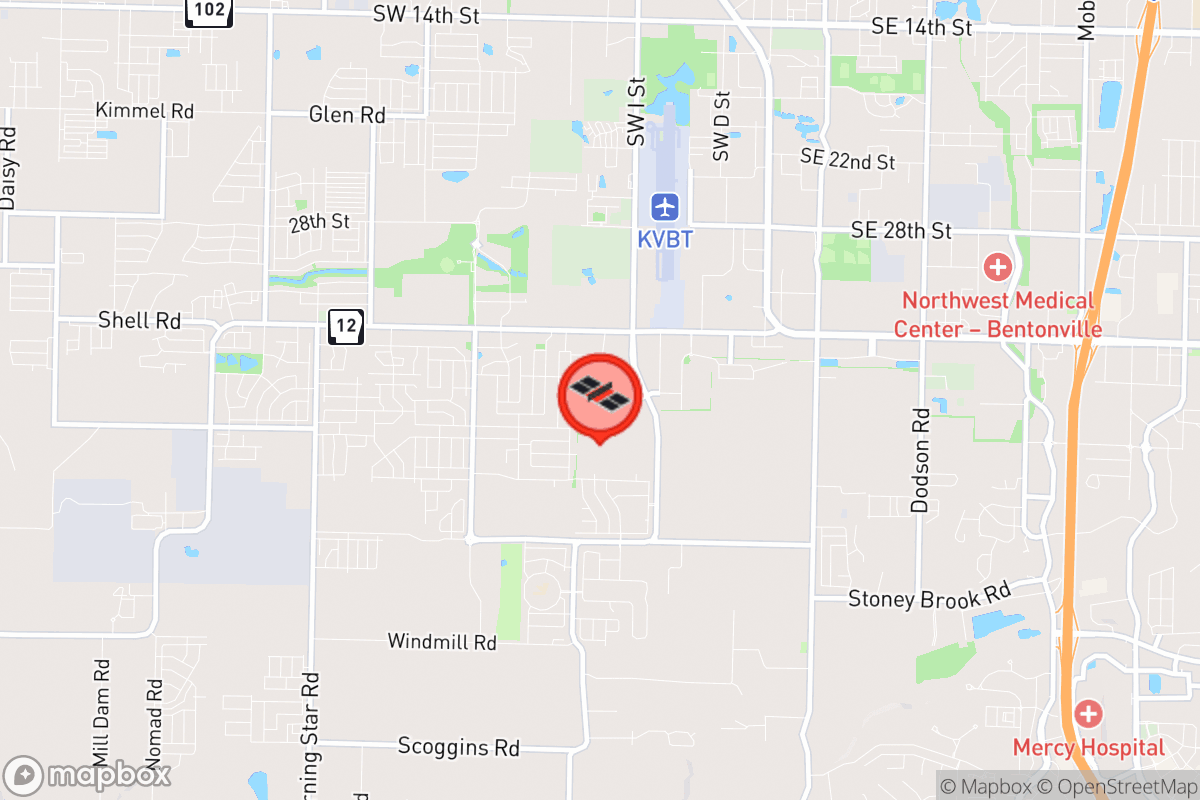 Static map screenshot of the place