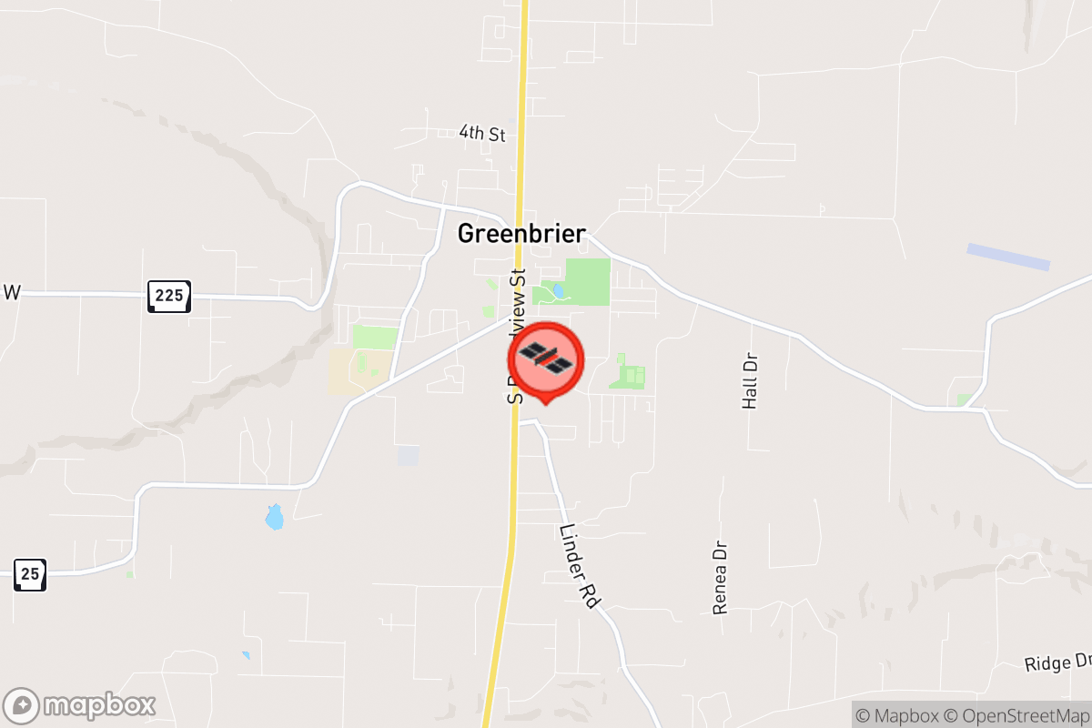 Static map screenshot of the place