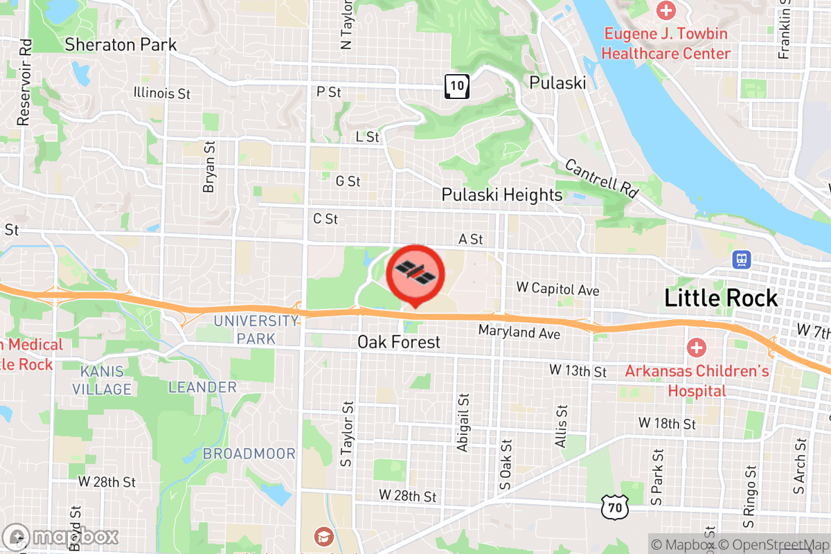 Static map screenshot of the place