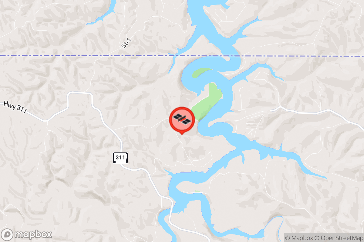 Static map screenshot of the place