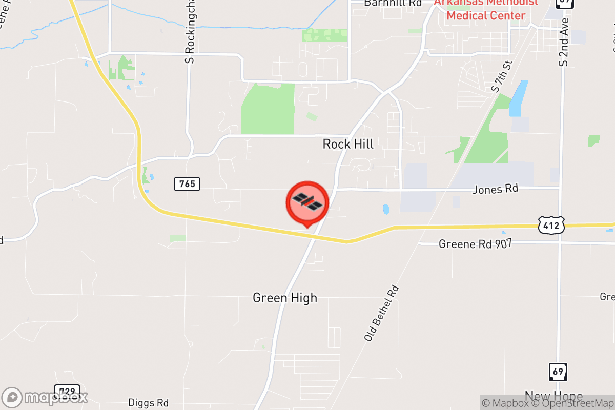 Static map screenshot of the place