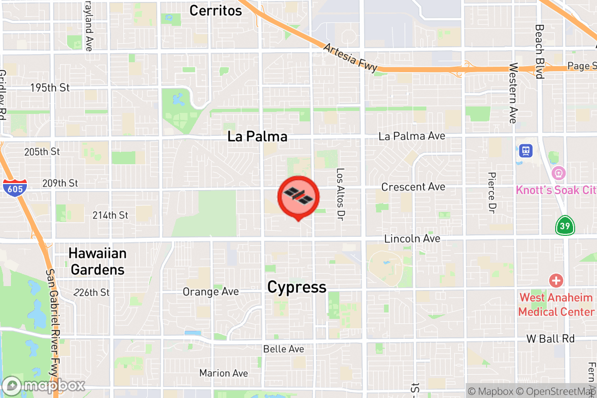 Static map screenshot of the place