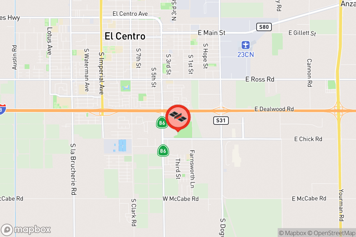 Static map screenshot of the place