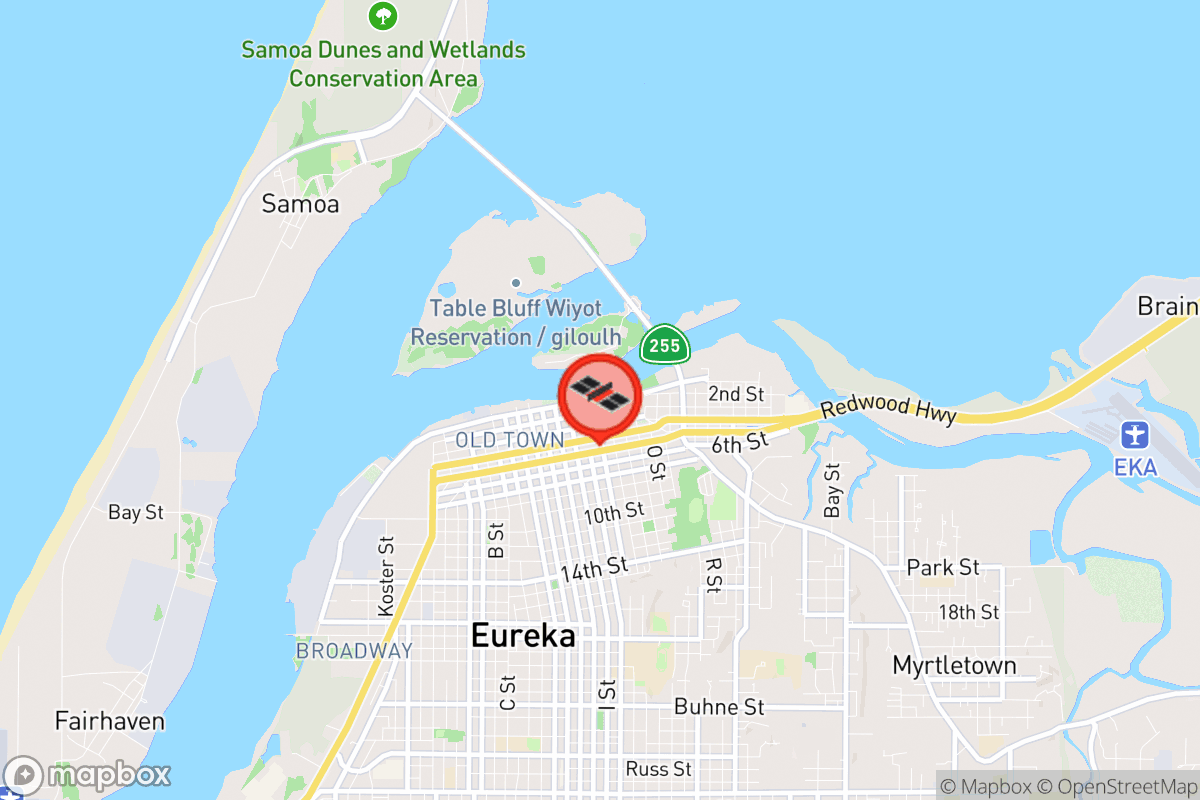 Static map screenshot of the place