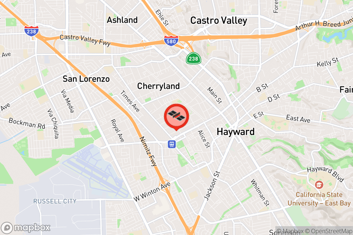 Static map screenshot of the place