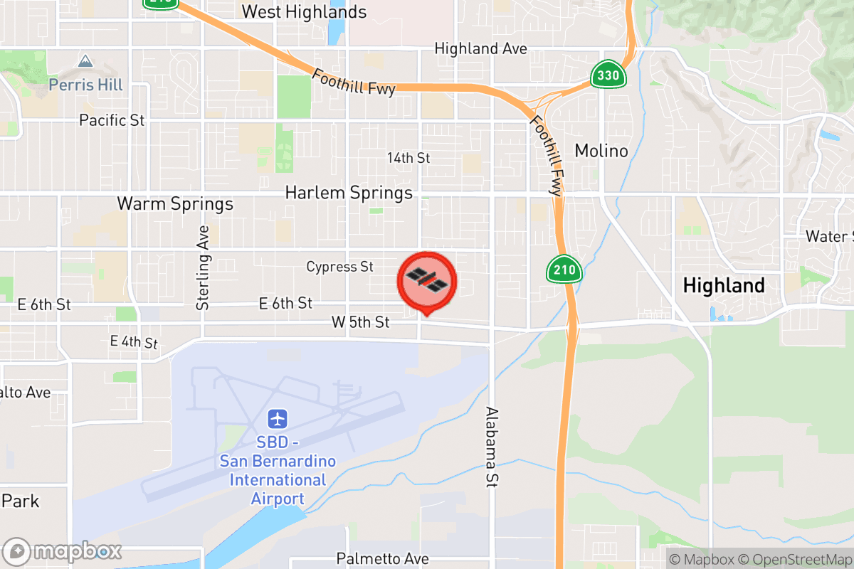 Static map screenshot of the place