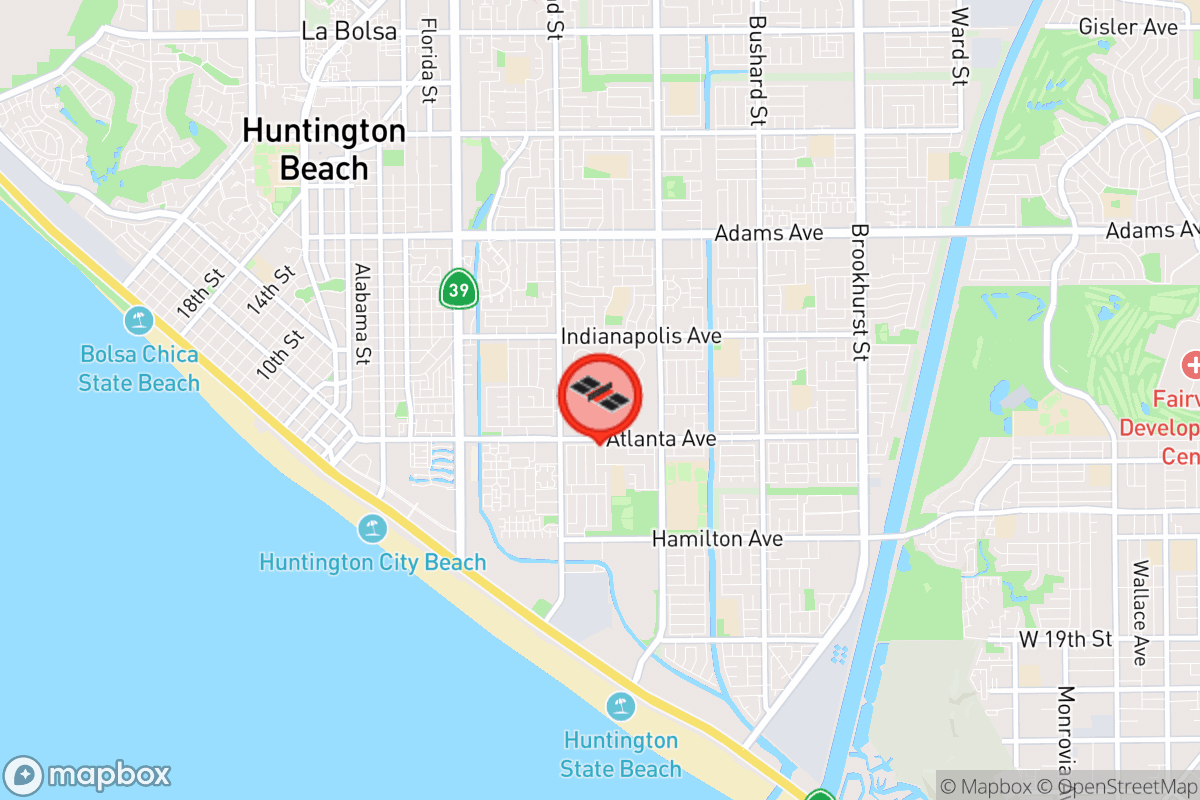 Static map screenshot of the place