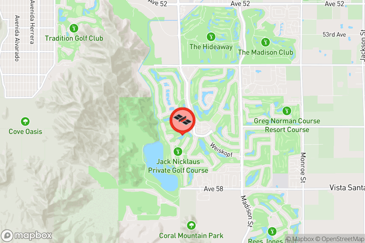 Static map screenshot of the place