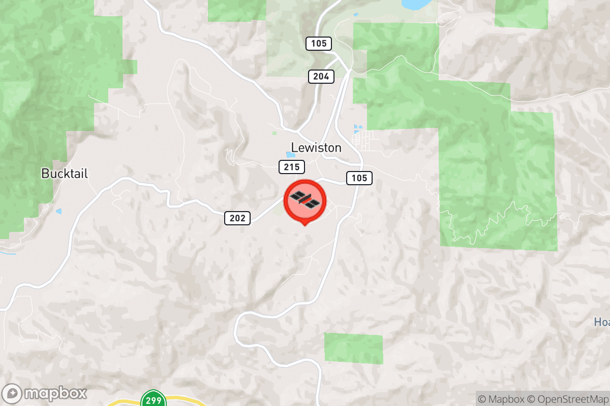 Static map screenshot of the place