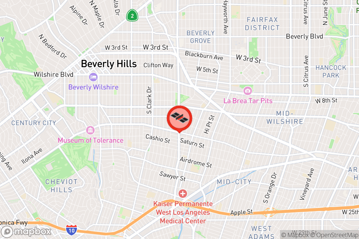 Static map screenshot of the place