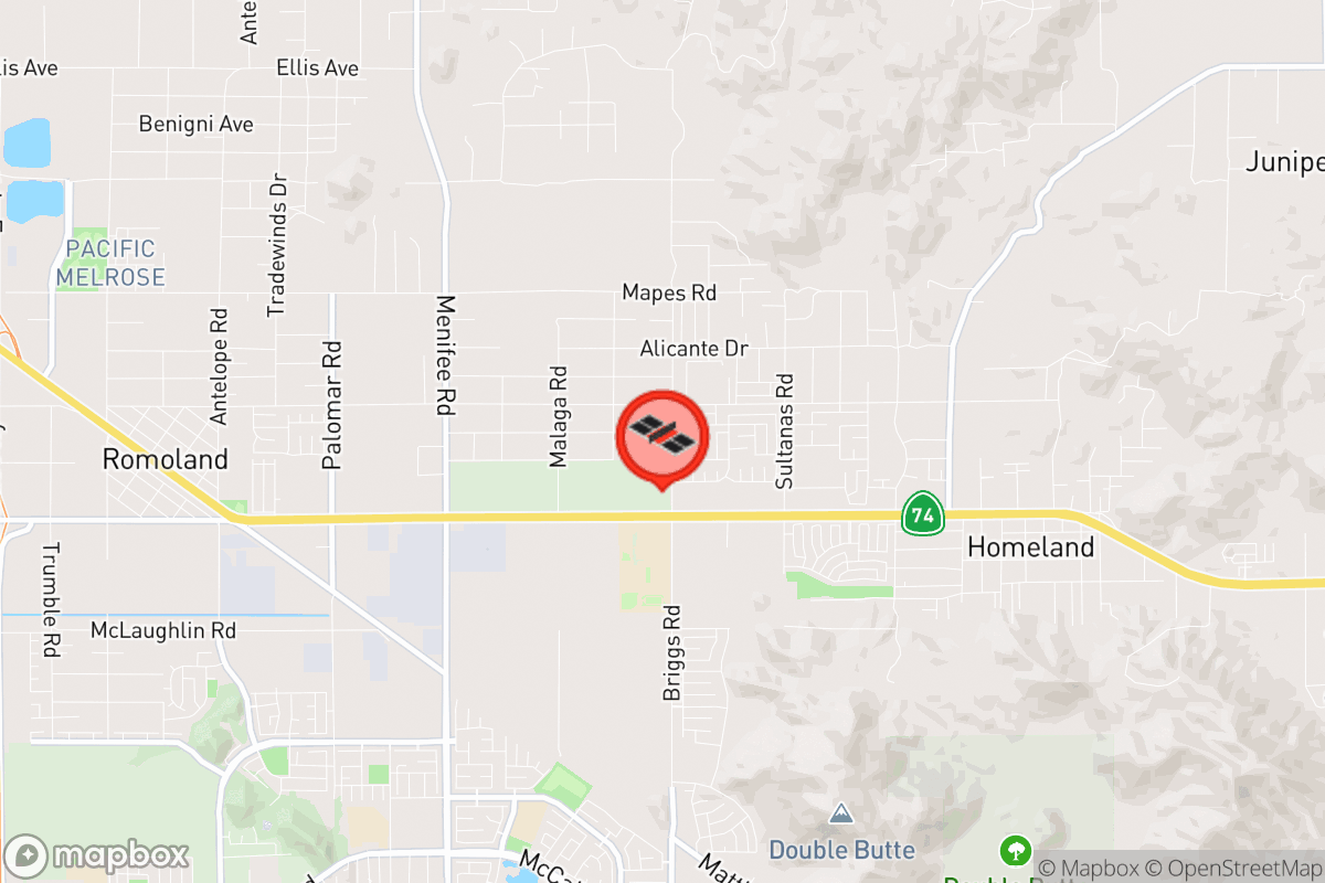 Static map screenshot of the place