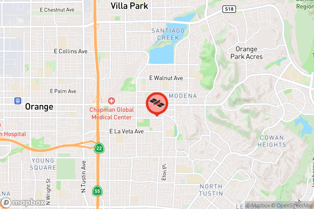 Static map screenshot of the place