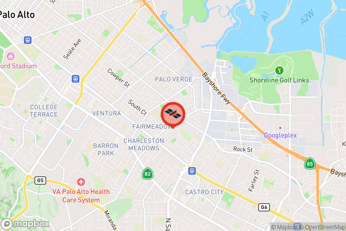 Static map screenshot of the place