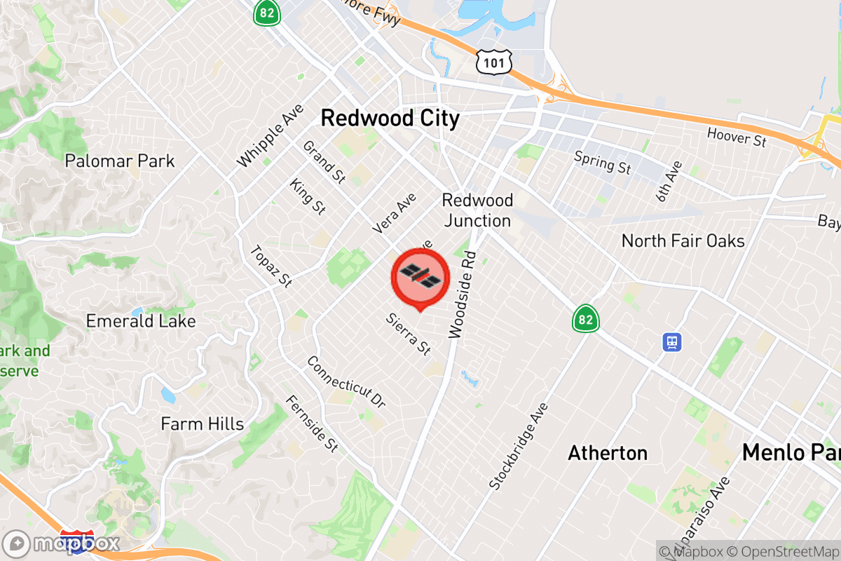 Static map screenshot of the place