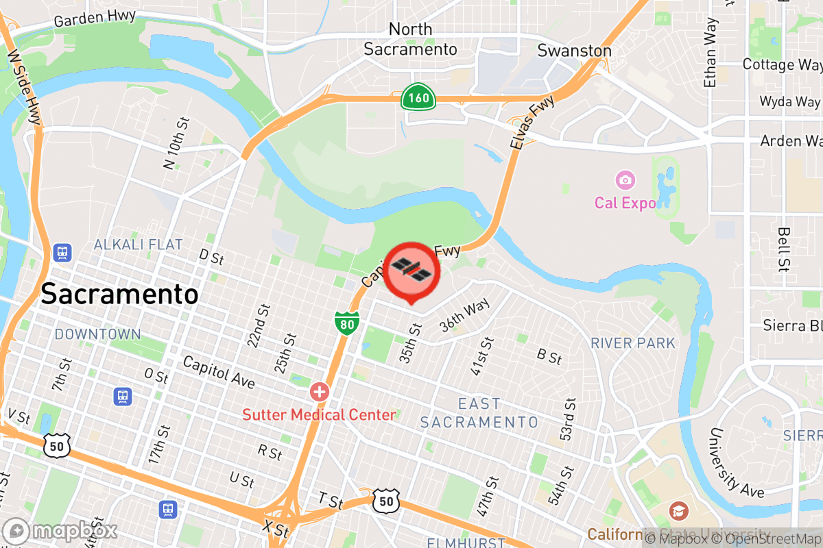 Static map screenshot of the place