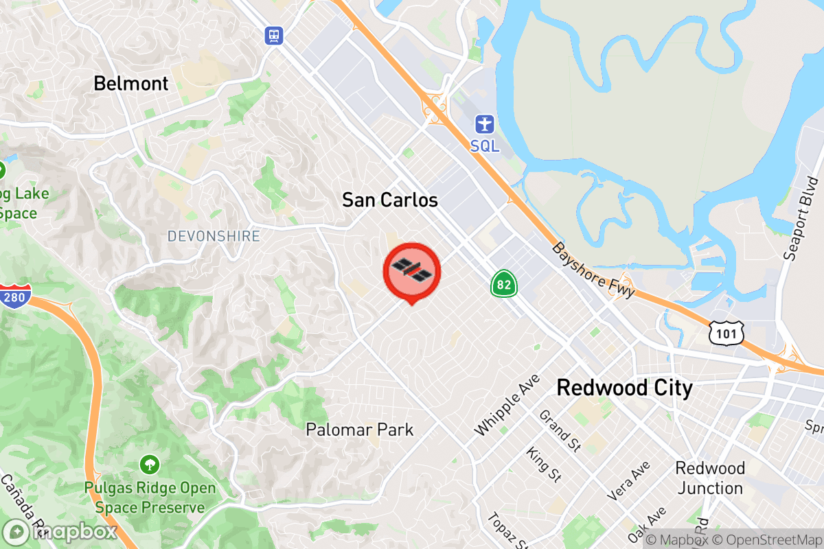 Static map screenshot of the place