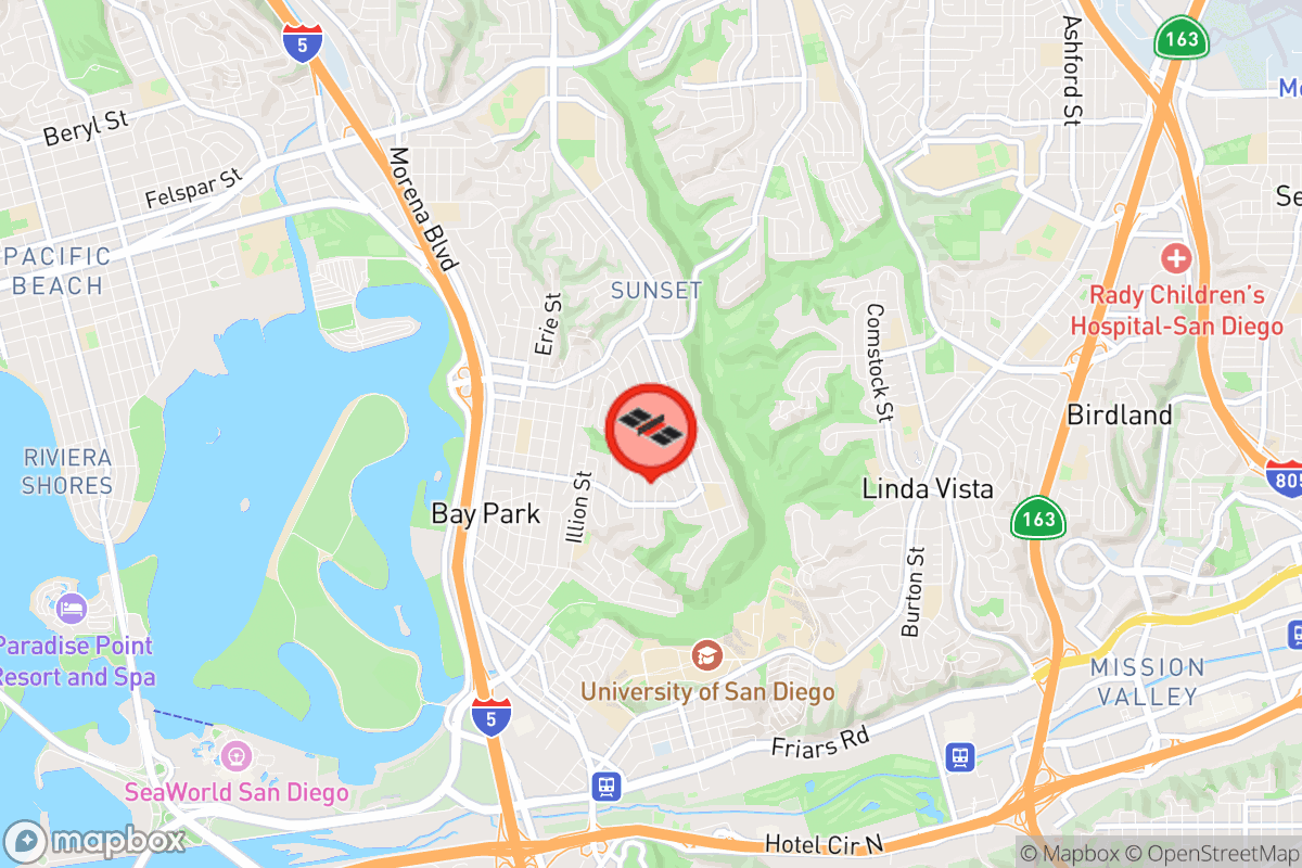 Static map screenshot of the place