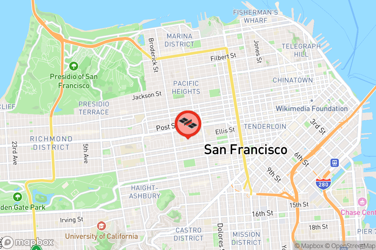 Static map screenshot of the place