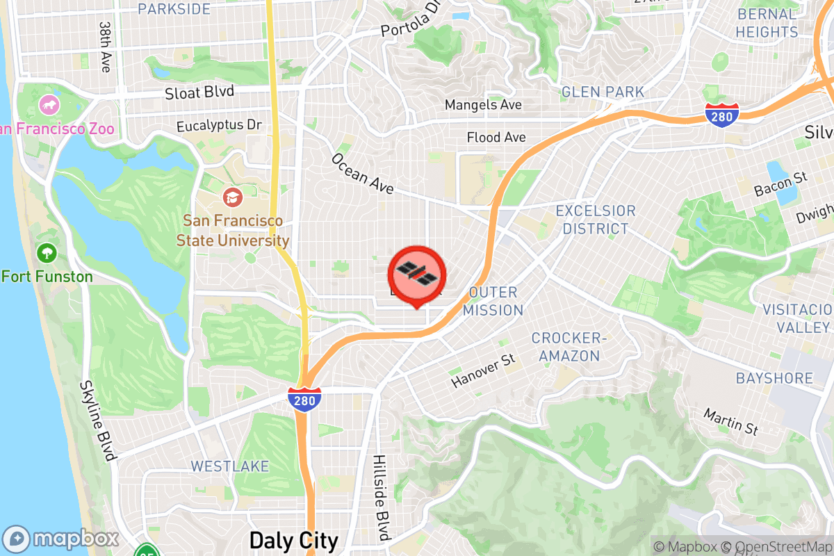 Static map screenshot of the place