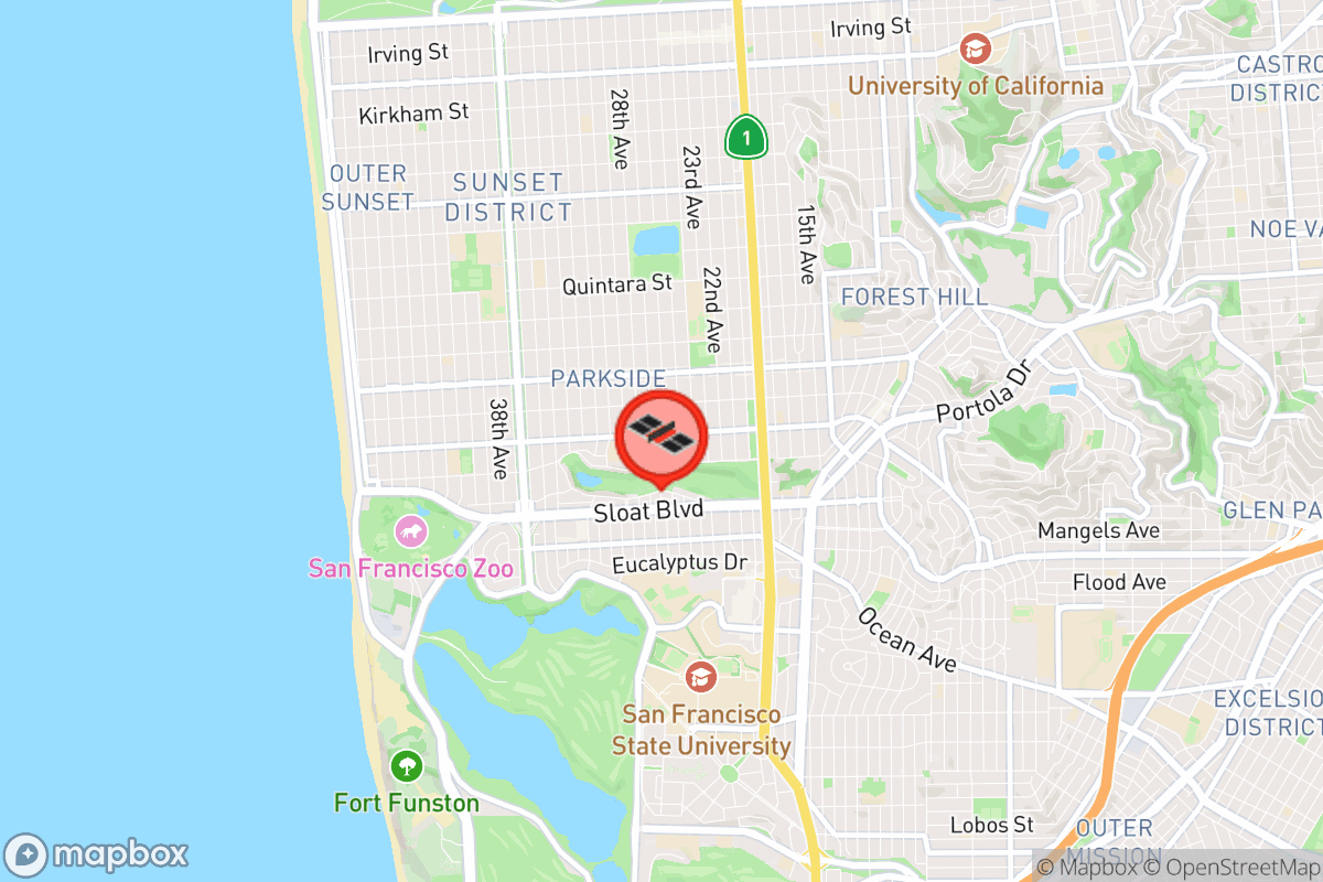 Static map screenshot of the place