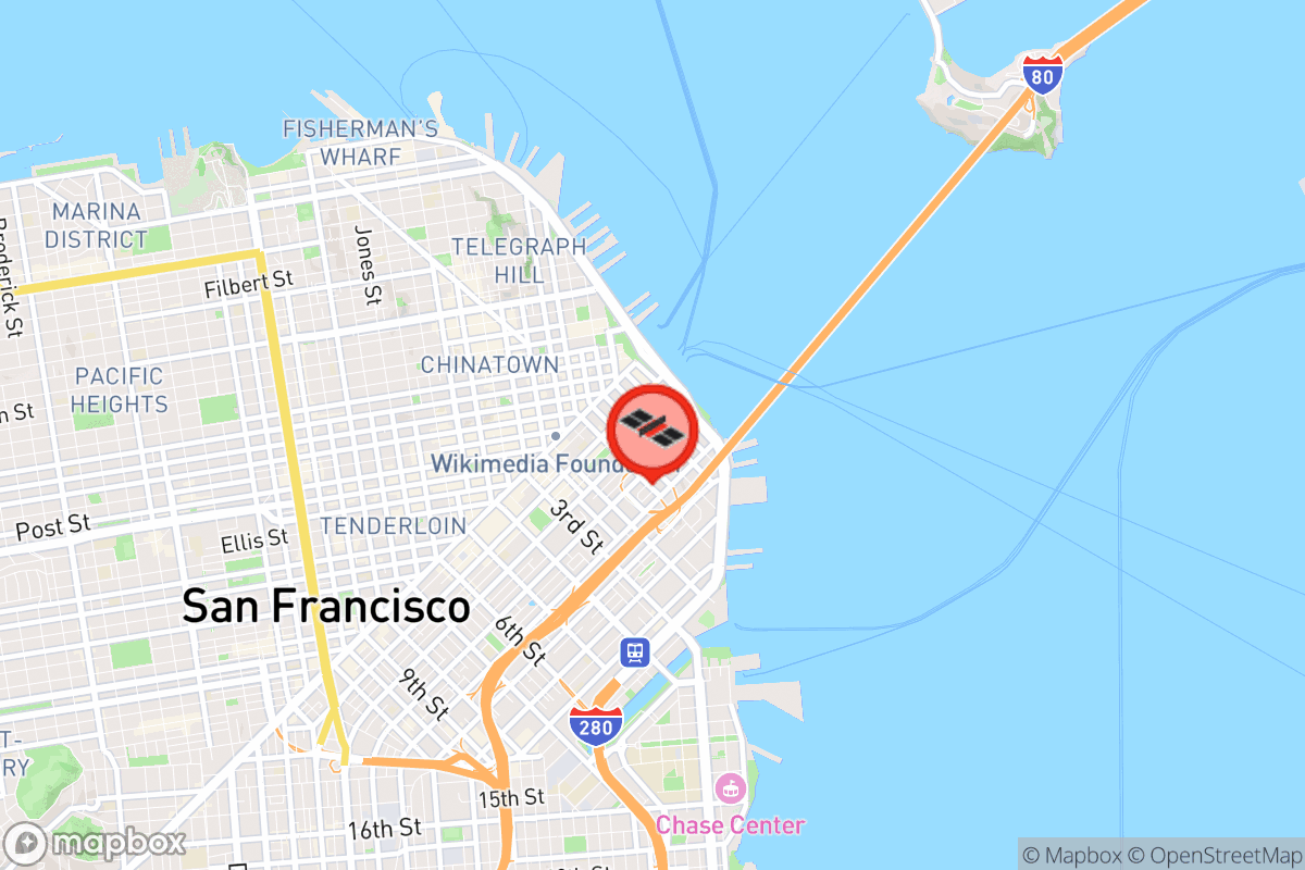 Static map screenshot of the place