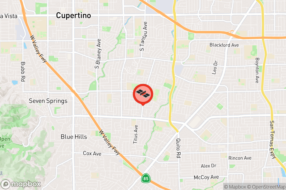 Static map screenshot of the place