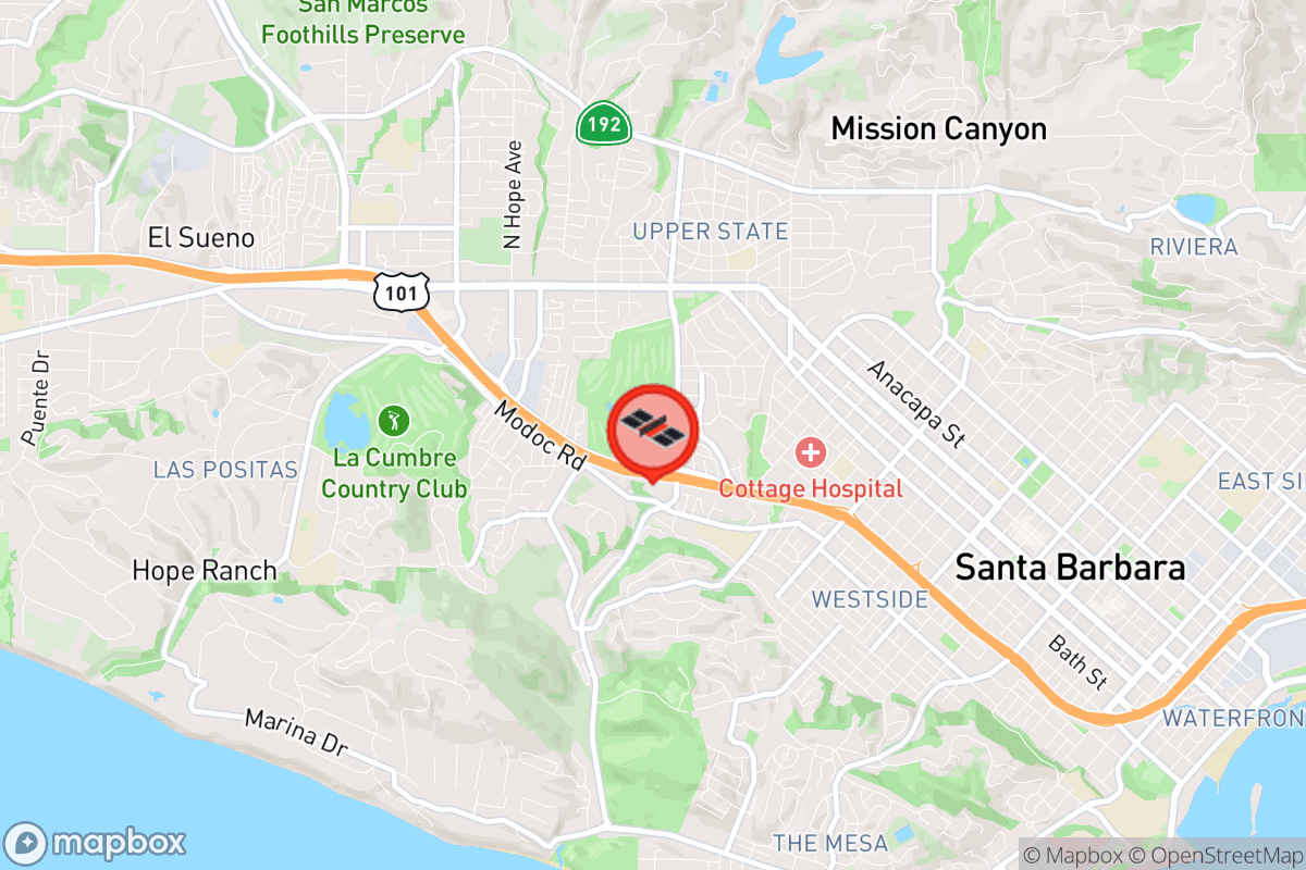 Static map screenshot of the place