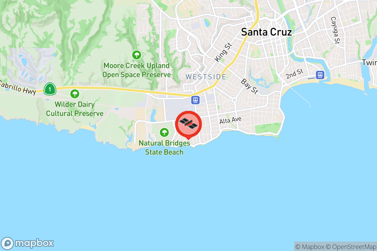 Static map screenshot of the place