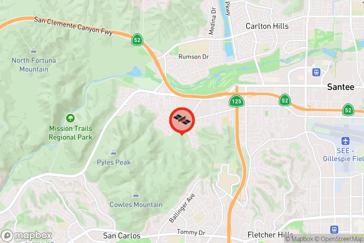 Static map screenshot of the place