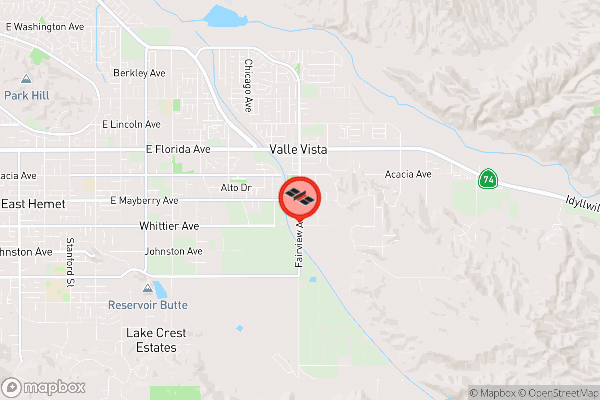 Static map screenshot of the place